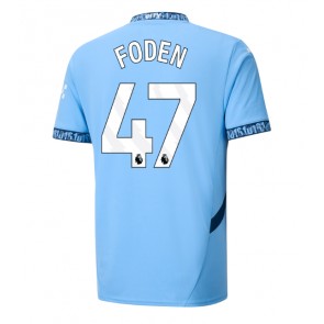 Billiga Manchester City Phil Foden #47 Hemmatröja 2024-25 Kortärmad